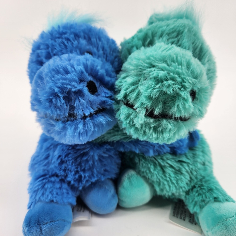 Warmies Hugs Blue and Teal Sloth Microwaveable Lavender Scented Plush Set